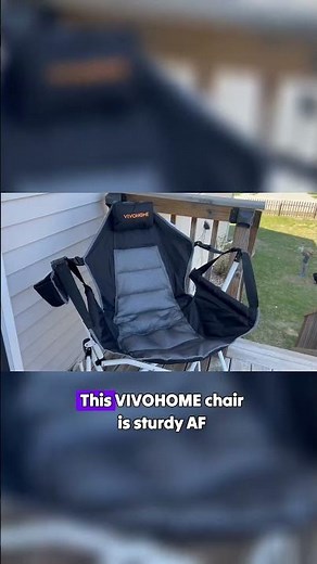 Wherever you roam, the VIVOHOME Reclining Hammock Chair brings the comfort of home outdoors.