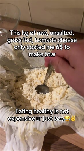 Making Homemade Raw Cheese on a Budget