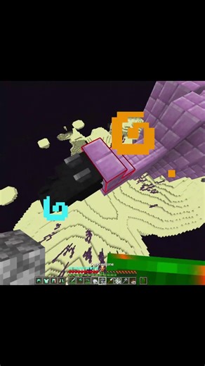 feather falling 4=💀 #minecraft #minecraft100days #gaming