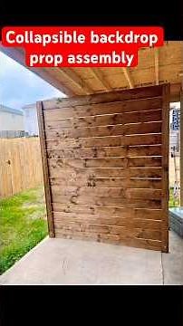 7ft Collapsible Party Backdrop Setup in Seconds 🎉