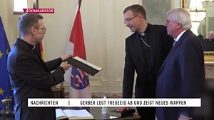 Vorfreude im Bistum Fulda: Der künftige Bischof Michael Gerber hat heute den Treueid auf das Bundesland Hessen abgelegt. Bistum Fulda News | DOMRADIO.DE