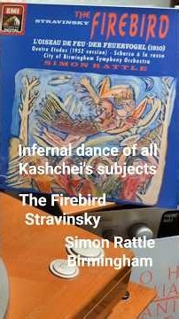Stravinsky: The Firebird (Infernal dance of all Kashchei's subjects) - Simon Rattle / Birmingham