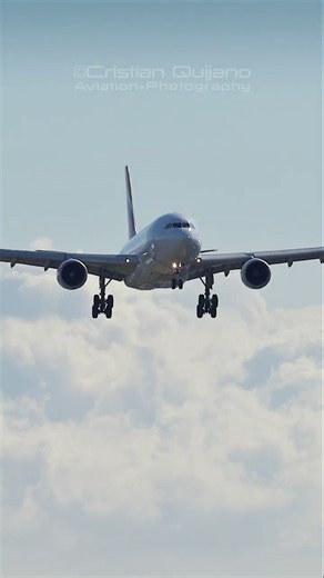 IBERIA A330 smooth landing in SJO, Costa Rica #aviation #airbus