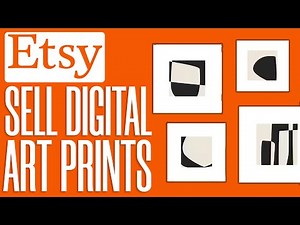 How To Sell Digital Art Prints On Etsy (2025) Step by Step