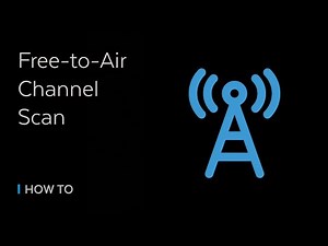 HOW TO - Free-to-Air Channel Scan