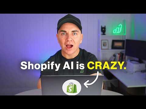 Shopify's NEW AI Sidekick changes EVERYTHING