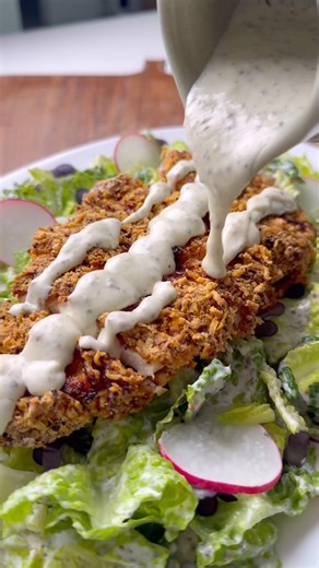Low Carb Crunchy Chicken Salad سلطة الدجاج المقرمش لو كارب