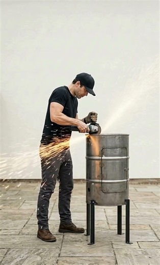 I Built an INSANE BBQ Smoker From a Steel Drum