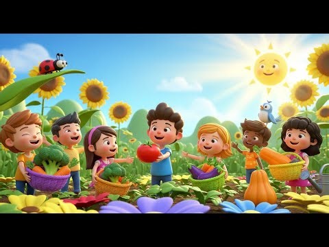 Little Garden Grow Up Song 🌱 | Fun Baby Songs & Nursery Rhymes for Kids | kids garden song, plants