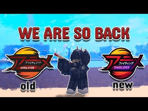 The return of the GREATEST anime game on Roblox! AFS ENDLESS!
