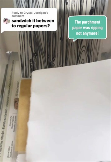 Fixing Sizzix Parchment Paper Ripping Issues