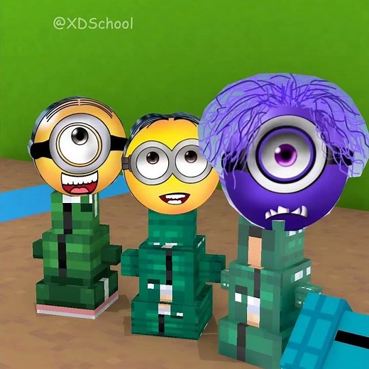 When Bad Sprunki Minion is sleeping but still playing with his friends?! 😂😁