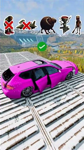 Italian Brainrot Zombie vs Jump Challange - BeamNG.Drive #italianbrainrot