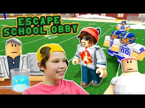 I ESCAPED SCHOOL (roblox obby)