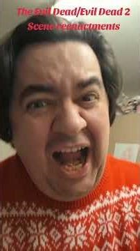 The Evil Dead 1981/Evil Dead 2 1987 - scene reenactments