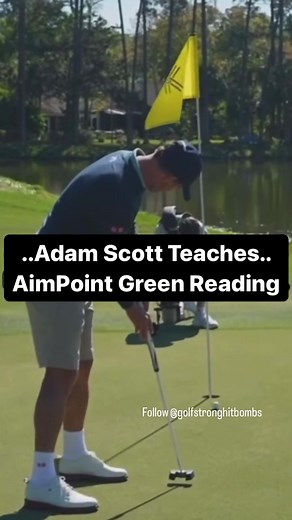 Adam Scott's AimPoint Express for Green Reading