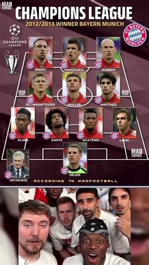 Bayern Munich 2013 Champions League XI 🔥