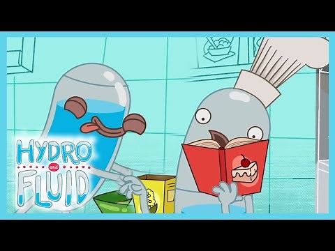 Hydro And Fluid - Baking Cakes | Cartoons for Kids | WildBrain Fizz