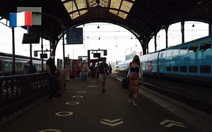 【4K超清】法国高速列车(TGV)之旅｜斯特拉斯堡到里昂 2022.8