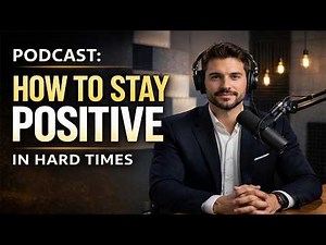 How to Stay Positive in Hard Times | Powerful Mindset Podcast for Overcoming Anxiety and stress