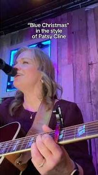 If Patsy Cline sang “Blue Christmas” #bluessinger #livemusic #patsycline