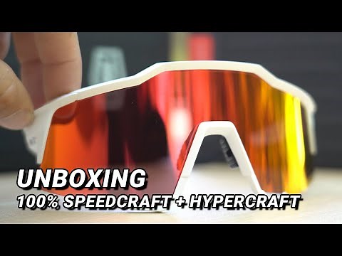 Unboxing: 100% Speedcraft and Hypercraft Sunglasses
