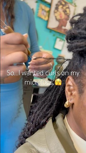 Adding curly ends to microlocs 🪡