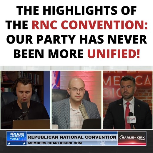 17 reactions | The Highlights of the RNC Party Convention: Our Party Has Never Been More Unified! | Human Events | Facebook
