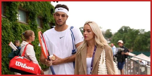 Tennis insider Craig Shapiro claims Taylor Fritz and girlfriend Morgan Riddle have broken up