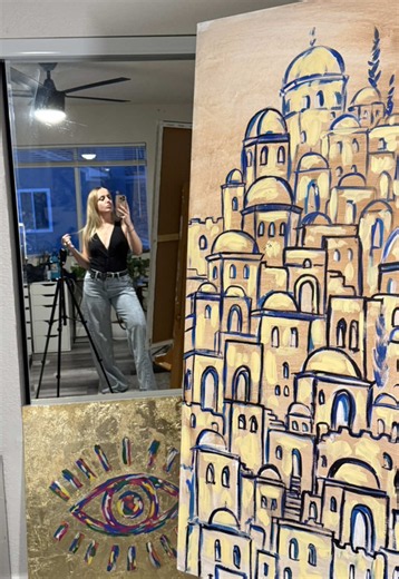 🪬 #judaism #judaicaart #artistsoftiktok #jerusalem #yerushalayim
