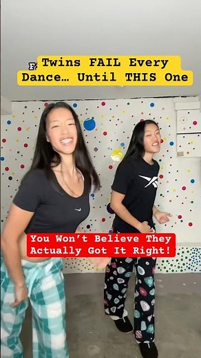 Twins Who Can’t Dance… FINALLY Win 😳