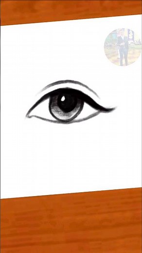 how to draw eyes very easy , syep by step tutorial