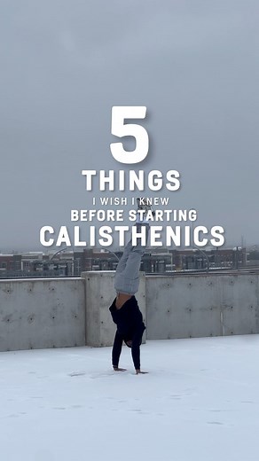 STRIQfit | 5 Things I Wish I Knew about Calisthenics If you’d like to learn more about calisthenics. Give @STRIQfit a follow and join my ONLINE... | Instagram