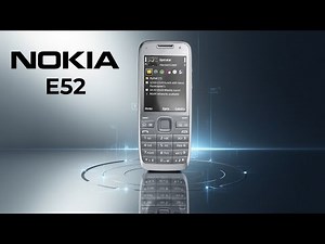 NOKIA E52! NEW! ORIGINAL! The COMPLETE set! Unboxing. REVIEW.