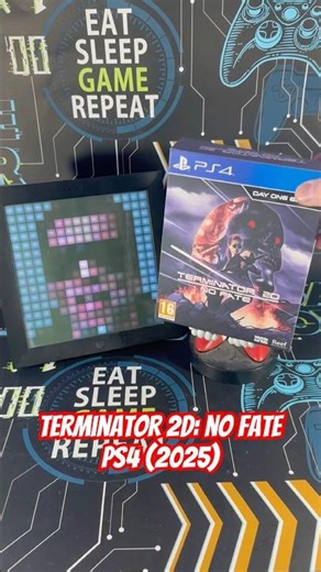 Terminator 2D No Fate (2025) short retrogaming set-up & PS4 gameplay footage #shorts #gaming #t2