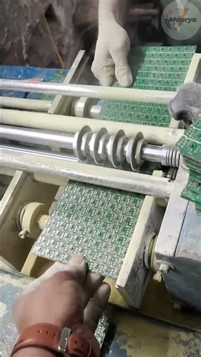 How PCB V-Grooving is Done? | PCB Panel Cutting Process