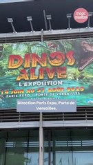 Dino The Live : plongez dans l'univers des dinosaures à Paris