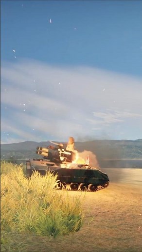 ADATS on Fire Launches Multiple Missiles Epic Air Defense Attack!