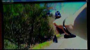 RAW BODY CAM VIDEO: Prosecutor Joe Deters released the body cam video from the Glendale police officer, who shot a man on I-75 on March 29. Investigators later found out the man who the officer shot was a murder suspect out of Baltimore Full story here: bit.ly/238vrLq | LOCAL 12, WKRC-TV