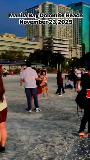 Manila Bay Dolomite Beach November 23,2025 #ManilaToday #DolomiteBeach #ManilaBayRehabilitation #ManilaBay #ManilaToday #Manila #Philippines | Manila Today