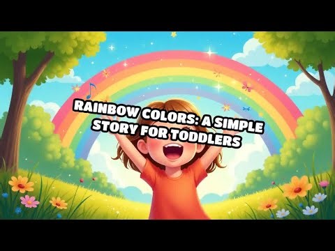 Rainbow Colors: A Simple Story for Toddlers
