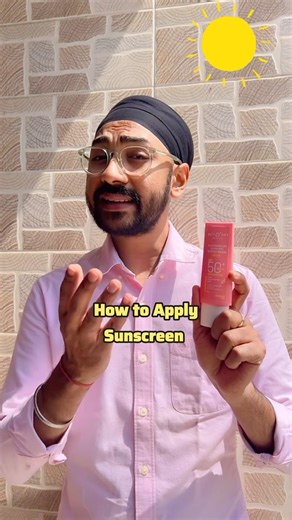 How to apply sunscreen on face | skincare tips | How to use sunscreen on face #skincare #sunscreen
