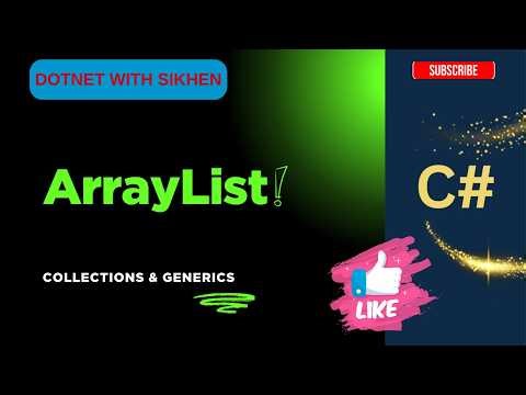 ArrayList | C# Collection and Generics | C# Basic for Beginners | Learn C# Step by Step