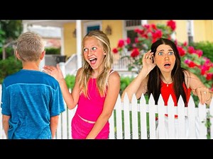 i CAUGHT My SiSTER hanging out with A BOY!