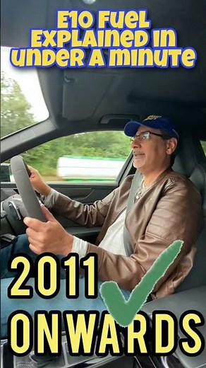 E10 Fuel - What is it & What will it do to your Car?! Explained in Under a Minute [UK 1st Sept 2021]