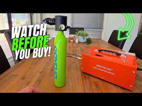 I Tested the GOYOJO Air Compressor and Scuba Tank