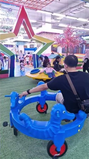 merry-go-round and swing rides