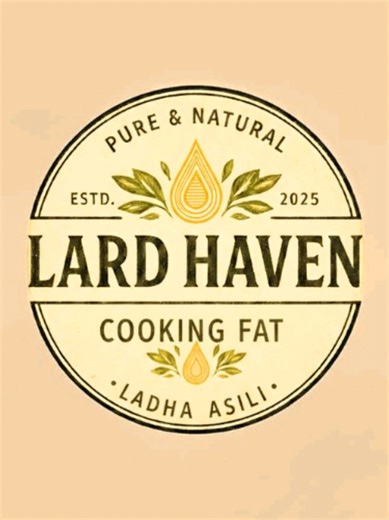 Natural Lard Haven Ladha: Pure and Flavorful Cooking