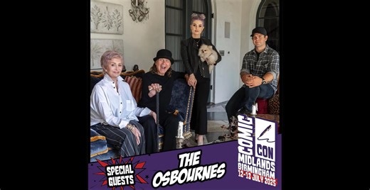 THE OSBOURNES Confirmed For Birmingham Comic Con 2025
