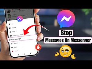 How To Stop Receiving Messages On Messenger Without Blocking | Messenger Message Restrict